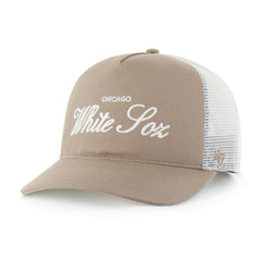 Chicago White Sox '47 Foundational Mesh Hitch Adjustable Hat - Brown Hats