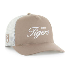 Detroit Tigers '47 Foundational Mesh Hitch Adjustable Hat - Brown Hats