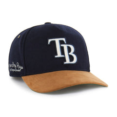 Tampa Bay Rays '47 Gold Age Wool Hitch Adjustable Hat - Navy Hats