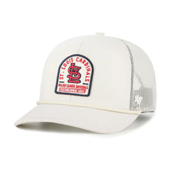 St. Louis Cardinals '47 Gravestone Adjustable Trucker Hat - Cream Hats