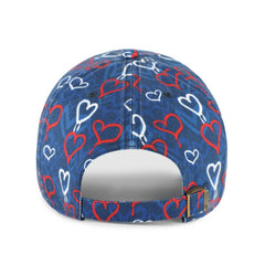 Atlanta Braves '47 Girls Youth Mural Clean Up Adjustable Hat - Navy Hats