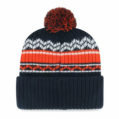Houston Astros '47 Youth Polar Vortex Cuffed Knit Hat with Pom - Navy Hats