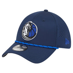 Dallas Mavericks Featherweight Poly Rope Flex 39Thirty Hat Blue - New Era