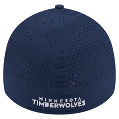 Minnesota Timberwolves Featherweight Poly Rope Flex 39Thirty Hat Navy - New Era outlet