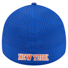 New York Knicks Featherweight Poly Rope Flex 39Thirty Hat Blue - New Era