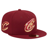 Cleveland Cavaliers Deceptor 59FIFTY Fitted Hat Wine - New Era