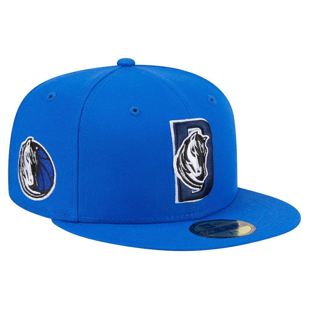 Dallas Mavericks Deceptor 59FIFTY Fitted Hat Blue - New Era