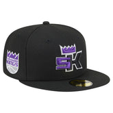 Sacramento Kings Deceptor 59FIFTY Fitted Hat Black - New Era outlet