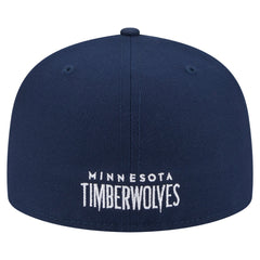 Minnesota Timberwolves Deceptor 59FIFTY Fitted Hat Navy - New Era