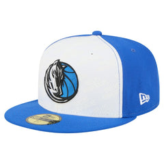 Dallas Mavericks Repeat 59Fifty Fitted Hat White/Blue - New Era outlet