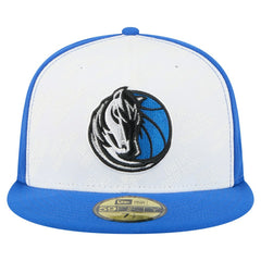 Dallas Mavericks Repeat 59Fifty Fitted Hat White/Blue - New Era outlet