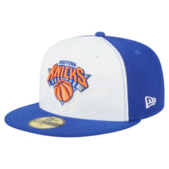 New York Knicks Repeat 59Fifty Fitted Hat White/Blue - New Era