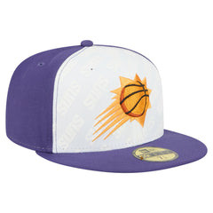Phoenix Suns Repeat 59Fifty Fitted Hat White/Purple - New Era