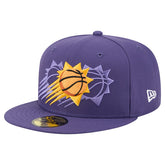 Phoenix Suns Tri-Hit 59Fifty Fitted Hat Purple - New Era