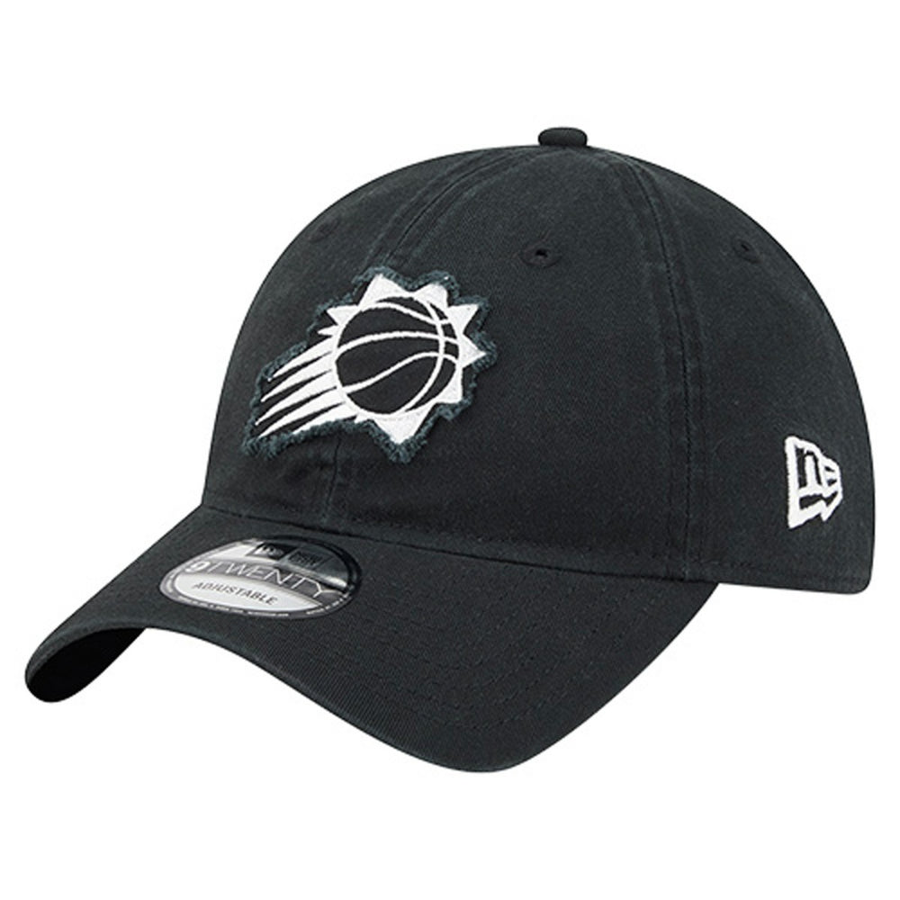 Phoenix Suns Stamp Fabric Applique 9TWENTY Adjustable Hat Black - New Era