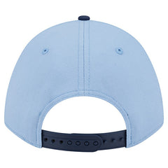 Memphis Grizzlies Bold Arch COOLERA 9FORTY A-Frame M-Crown Adjustable Hat Light Blue - New Era