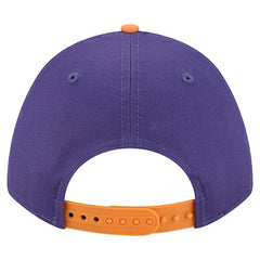 Phoenix Suns Bold Arch COOLERA 9FORTY A-Frame M-Crown Adjustable Hat Purple - New Era