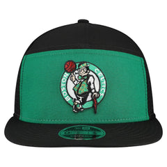 Boston Celtics Outdoor Split Panel 9FIFTY Snapback Hat Kelly Green/Black - New Era