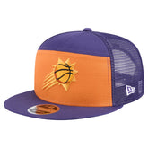 Phoenix Suns Outdoor Split Panel 9FIFTY Snapback Hat Orange/Purple - New Era