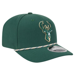 Milwaukee Bucks Rope 9SEVENTY Adjustable Hat Hunter Green - New Era outlet