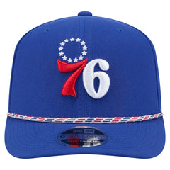 Philadelphia 76ers Rope 9SEVENTY Adjustable Hat Blue - New Era