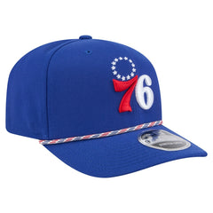 Philadelphia 76ers Rope 9SEVENTY Adjustable Hat Blue - New Era