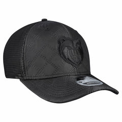 Memphis Grizzlies Quilted 9SEVENTY Trucker Adjustable Hat Black - New Era