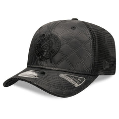 Boston Celtics Quilted 9SEVENTY Trucker Adjustable Hat Black - New Era