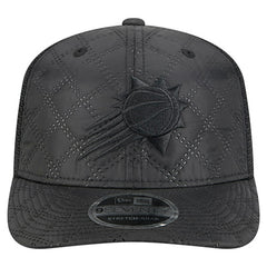 Phoenix Suns Quilted 9SEVENTY Trucker Adjustable Hat Black - New Era