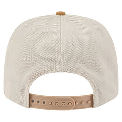 Miami Heat Two-Tone 9SEVENTY Adjustable Trucker Hat Tan/Light Brown - New Era