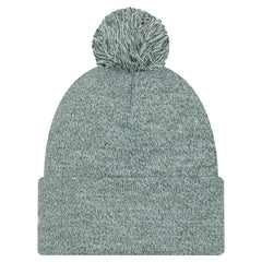Milwaukee Bucks Marled Cuffed Knit Hat with Pom Hunter Green - New Era