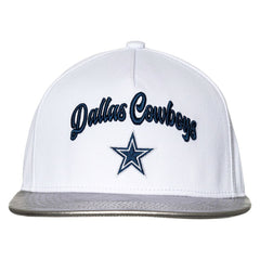 Dallas Cowboys The Wild Collective Women's Two-Tone Snapback Hat - White/Silver Hats