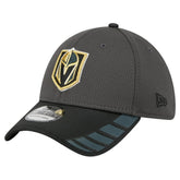 Vegas Golden Knights New Era Visor Hit 39THIRTY Flex Hat - Gray | US 202715393