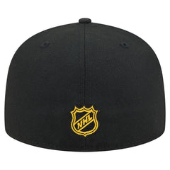 Boston Bruins New Era Oversized Vintage Arch 59Fifty Fitted Hat - Black | US 202715401