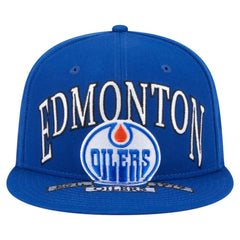 Edmonton Oilers New Era Oversized Vintage Arch 59Fifty Fitted Hat - Royal | US 202715408