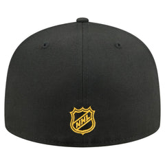 Pittsburgh Penguins New Era Oversized Vintage Arch 59Fifty Fitted Hat - Black | US 202715409