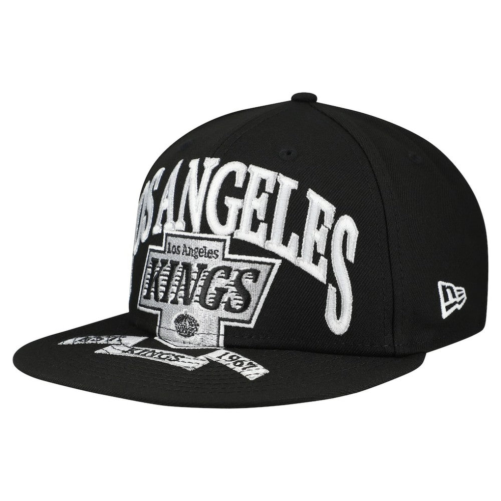 Los Angeles Kings New Era Oversized Vintage Arch 59Fifty Fitted Hat - Black | US 202715410