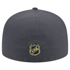 Vegas Golden Knights New Era Oversized Vintage Arch 59Fifty Fitted Hat - Gray | US 202715418