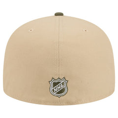 Colorado Avalanche New Era Color Pack Two-Tone 59FIFTY A-Frame Fitted Hat - Tan/Olive | US 202715432