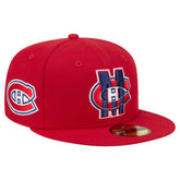Montreal Canadiens New Era Deceptor 59FIFTY Fitted Hat - Red | US 202715439