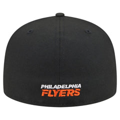 Philadelphia Flyers New Era Deceptor 59FIFTY Fitted Hat - Black | US 202715445