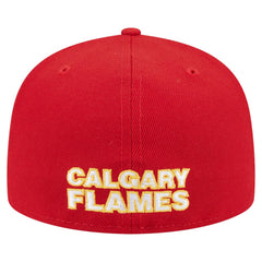 Calgary Flames New Era Deceptor 59FIFTY Fitted Hat - Red | US 202715463