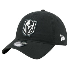 Vegas Golden Knights New Era Stamp Fabric Applique 9TWENTY Adjustable Hat - Black | US 202715522