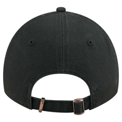 Chicago Blackhawks New Era Stamp Fabric Applique 9TWENTY Adjustable Hat - Black | US 202715523