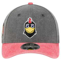 Chicago Blackhawks New Era Mascot 2-Tone 9FORTY Adjustable Hat - Black/Red | US 202715563