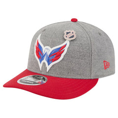 Washington Capitals New Era Wool Pin Low Profile 9FIFTY Snapback Hat - Gray/Red | US 202715566