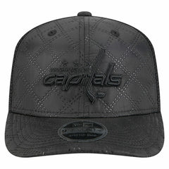 Washington Capitals New Era Quilted Nylon 9SEVENTY Adjustable Trucker Hat - Black | US 202715654