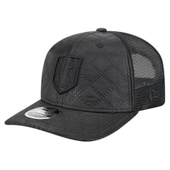 Vegas Golden Knights New Era Quilted Nylon 9SEVENTY Adjustable Trucker Hat - Black | US 202715666