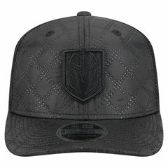 Vegas Golden Knights New Era Quilted Nylon 9SEVENTY Adjustable Trucker Hat - Black | US 202715666