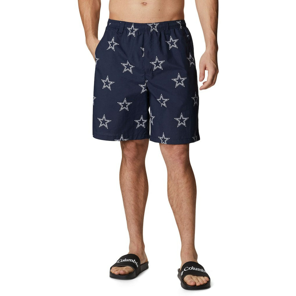 Dallas Cowboys Backcast III Printed Shorts - Navy Shorts